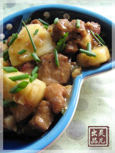 菠萝酸甜排骨的做法