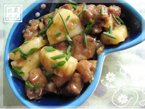 菠萝酸甜排骨的做法