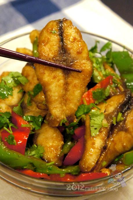 香辣鱼块的做法