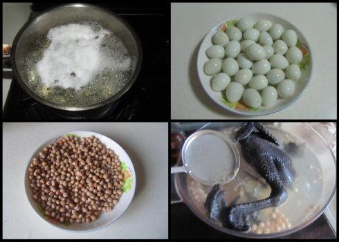 乌鸡鹌鹑蛋汤的做法