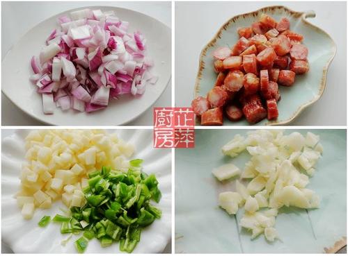 土豆腊肠焖饭的做法