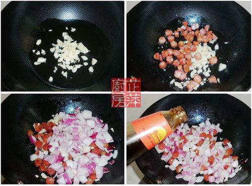 土豆腊肠焖饭的做法