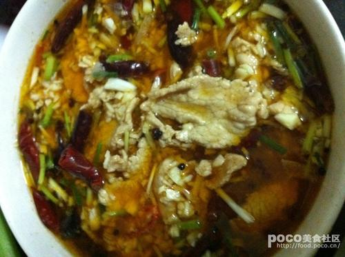 水煮肉片金针菇的做法