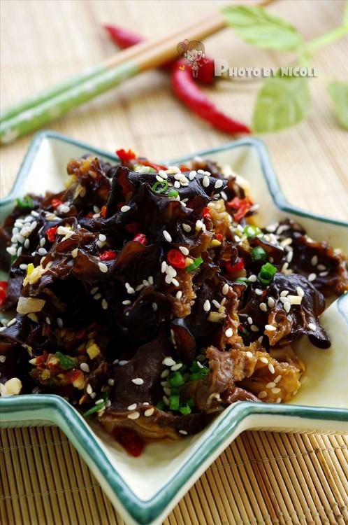 凉拌剁椒木耳的做法