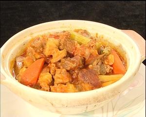 香芋牛腩煲的做法