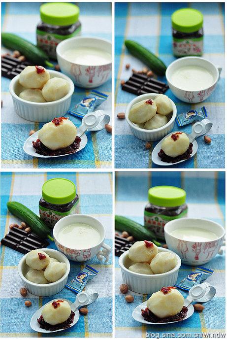 牛奶蒸芋艿的做法