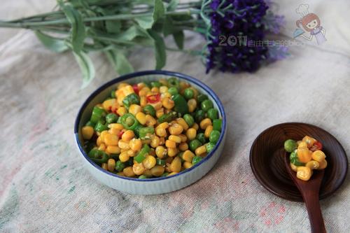 辣炒玉米粒的做法