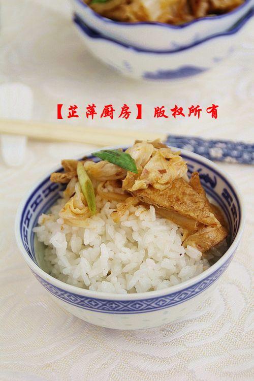 白菜油豆腐的做法