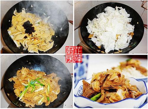 白菜油豆腐的做法