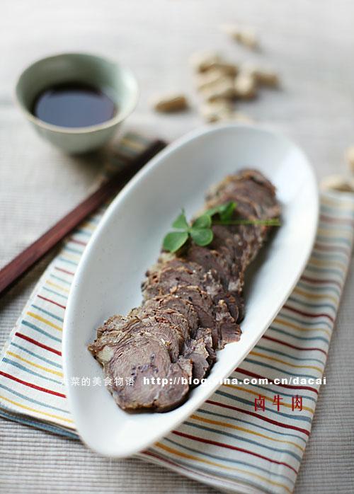 卤牛肉的做法