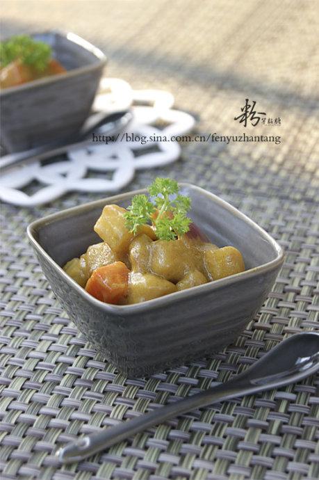咖喱土豆鸡丁的做法