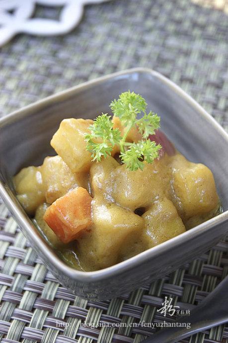 咖喱土豆鸡丁的做法