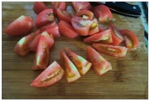 番茄烩茄条的做法