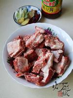 高压锅版黄豆酱炖排骨的做法