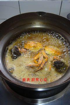 香辣河蟹的做法