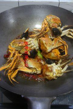 香辣河蟹的做法