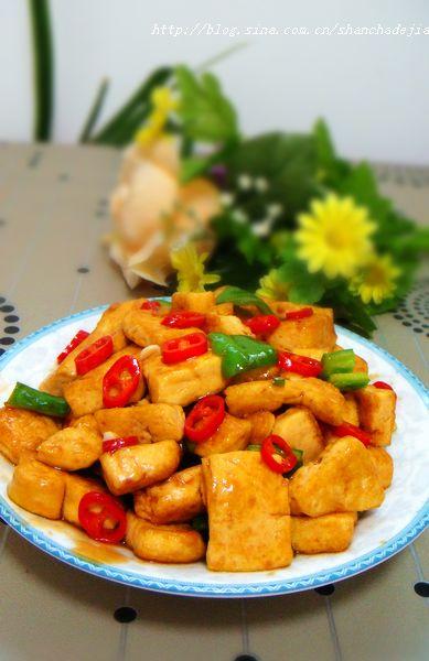 家常烧豆腐的做法