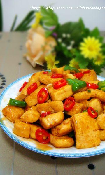 家常烧豆腐的做法