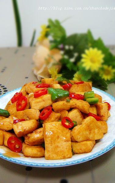 家常烧豆腐的做法