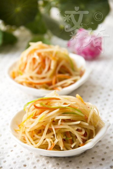 香炒素三丝的做法