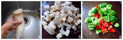 杏鲍菇炒牛肉的做法