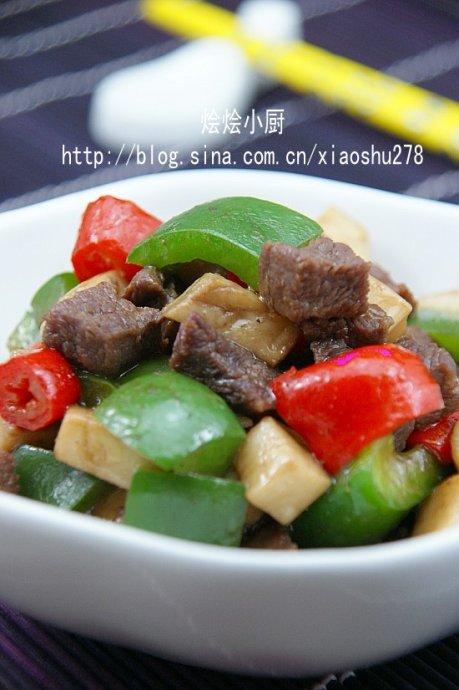 杏鲍菇炒牛肉的做法