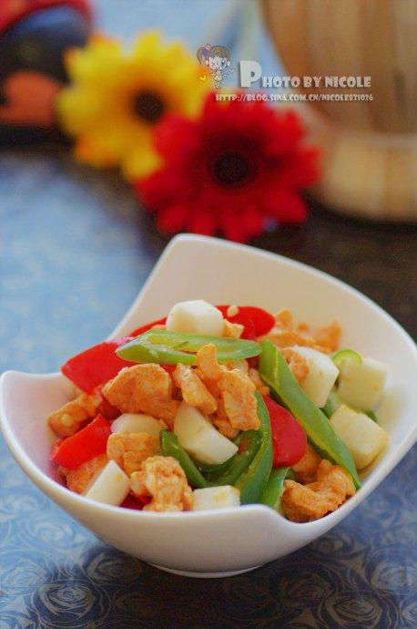 山药奥尔良鸡丁的做法