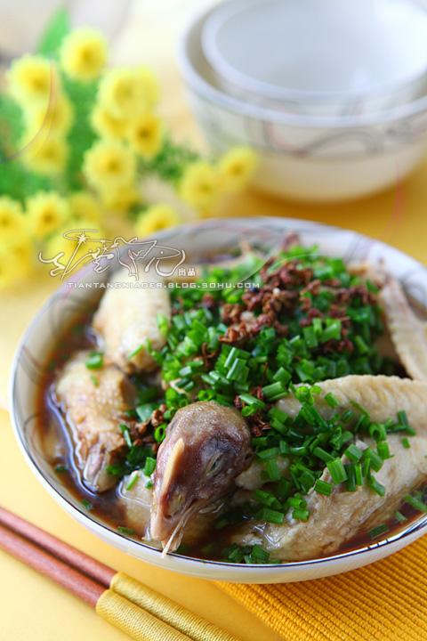 川菜葱油鸡的做法