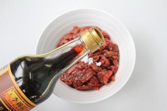 椒麻牛肉的做法