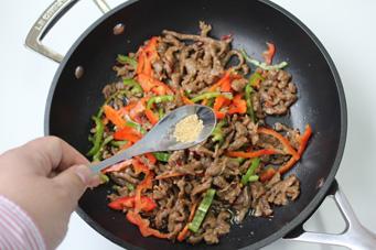 椒麻牛肉的做法