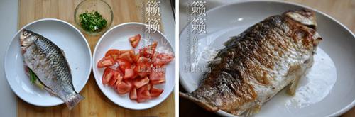 鲫鱼西红柿汤的做法