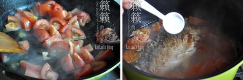 鲫鱼西红柿汤的做法