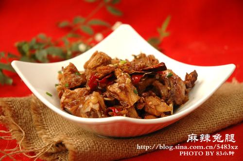 麻辣兔腿的做法