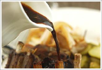 香草蒜香羊排的做法