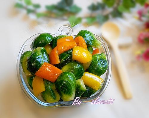 蚝油小包菜的做法