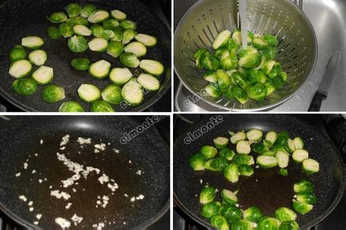 蚝油小包菜的做法