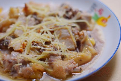 咸鱼蒸鸡的做法