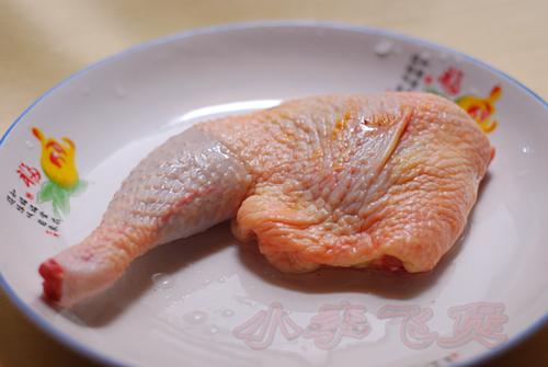 咸鱼蒸鸡的做法