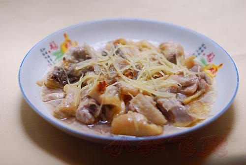 咸鱼蒸鸡的做法