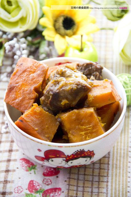 南瓜煲排骨的做法