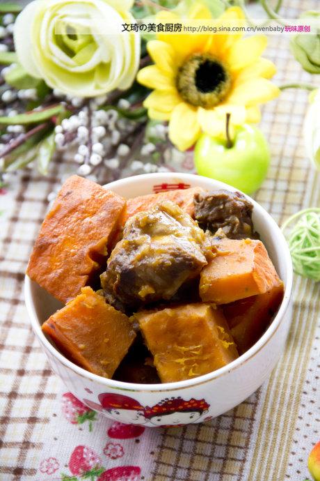 南瓜煲排骨的做法