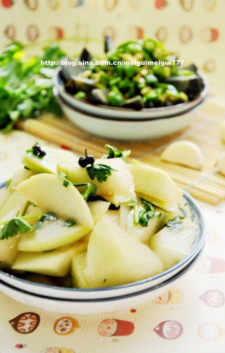 椒油萝卜的做法