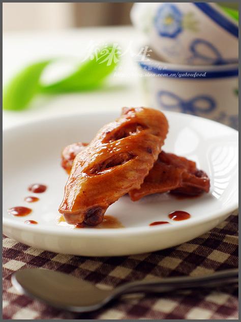 蚝油腐乳翅的做法