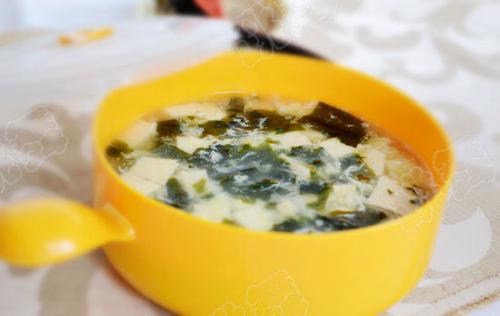 韩式海带豆腐羹的做法