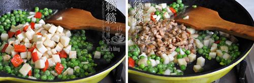 杏鲍菇烩牛肉粒的做法