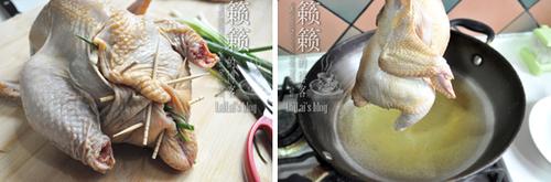 葱香油淋鸡的做法