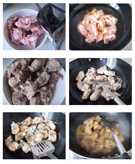 话梅排骨的做法