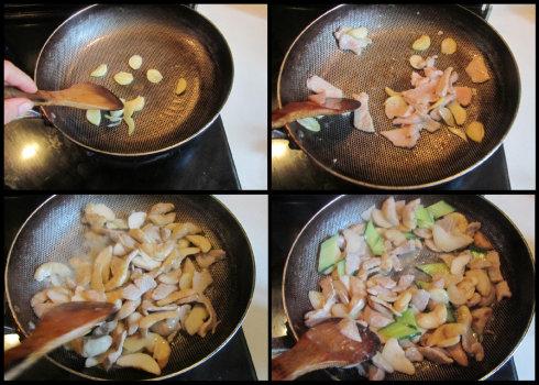 菱角炒肉片的做法