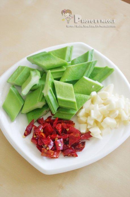 豉椒酱刀豆的做法