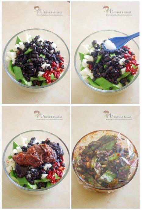 豉椒酱刀豆的做法